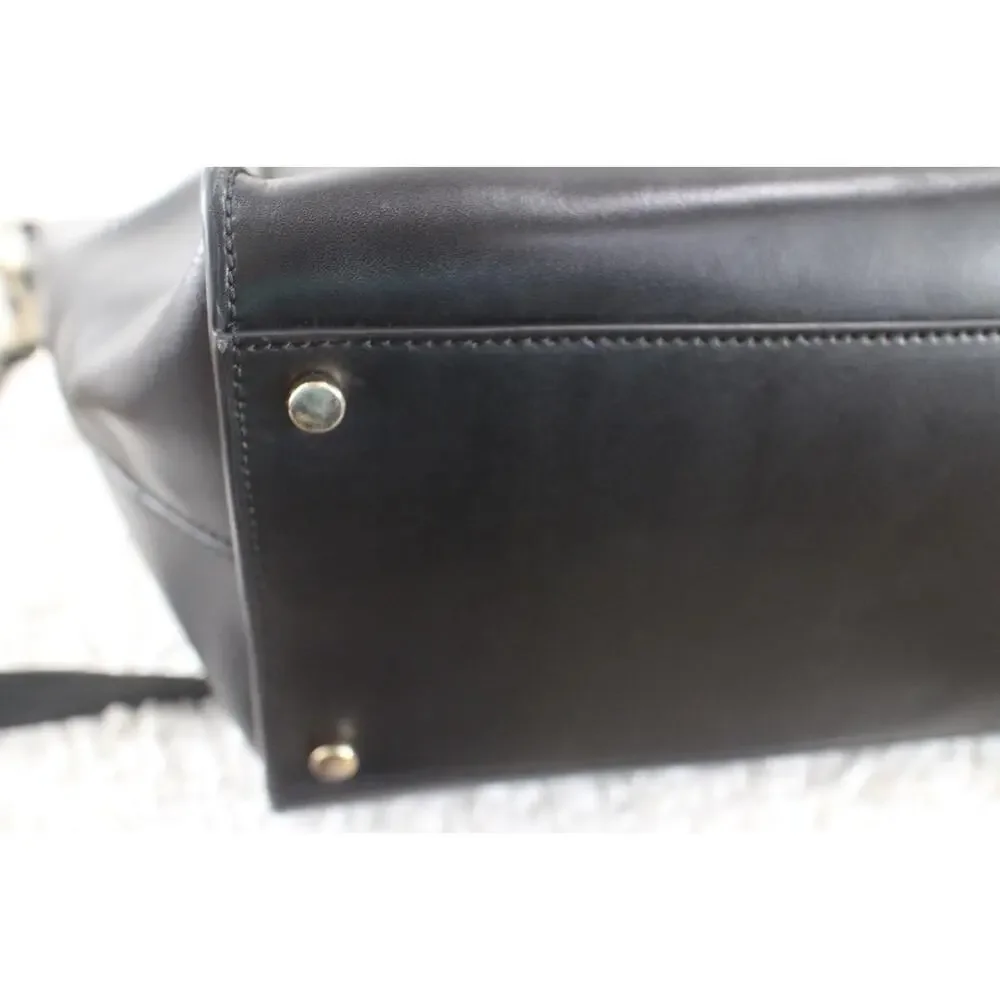 Kate Spade Parliament Square Exotic Savannah Satchel IN BLACK PURSE (p3000